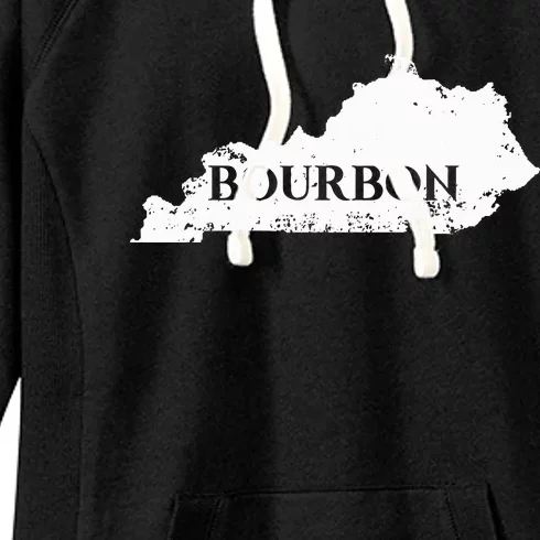 Kentucky Bourbon Ky State Home Smooth Drink Women's Fleece Hoodie