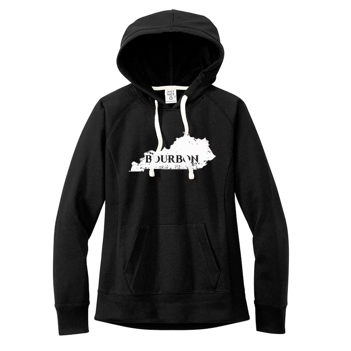 Kentucky Bourbon Ky State Home Smooth Drink Women's Fleece Hoodie