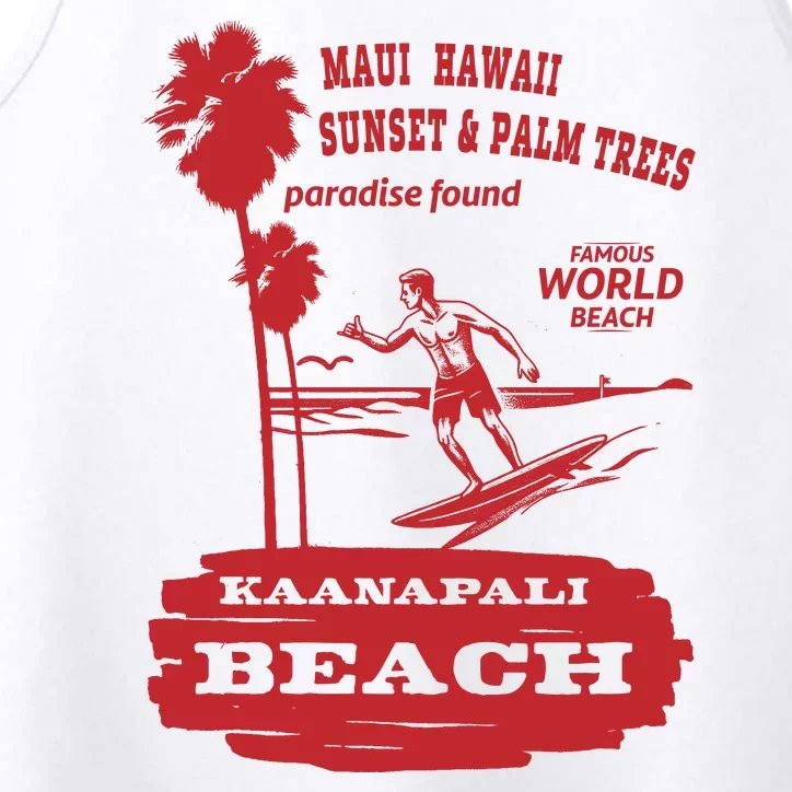 Kaanapali Beach Performance Tank