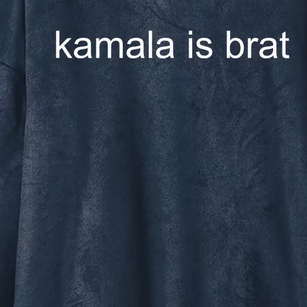 Kamala Brat Hooded Wearable Blanket