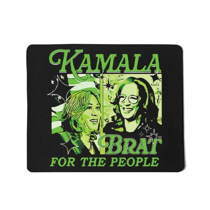 Kamala Brat Mousepad