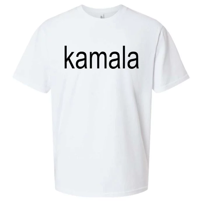 Kamala Brat Kamala Is Brat 2024 Kamala For President Sueded Cloud Jersey T-Shirt