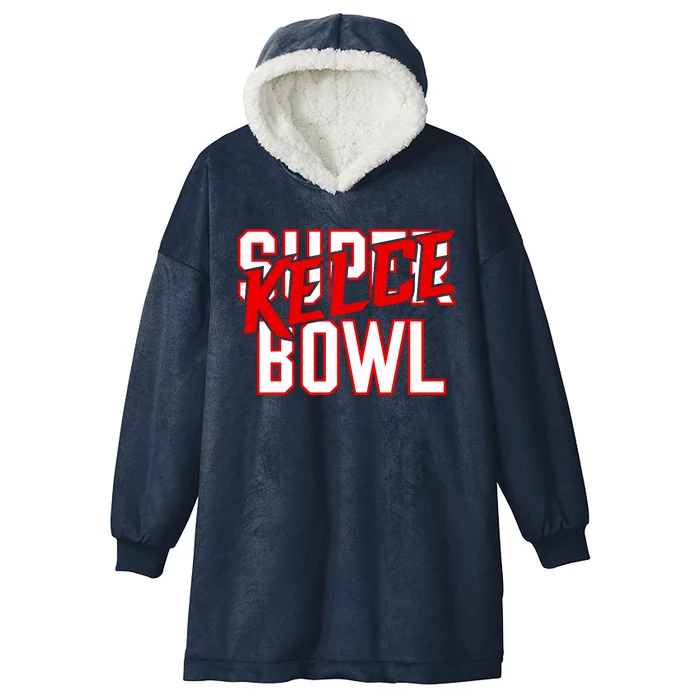 Kelce Bowl Hooded Wearable Blanket