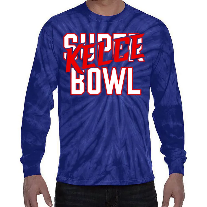 Kelce Bowl Tie-Dye Long Sleeve Shirt