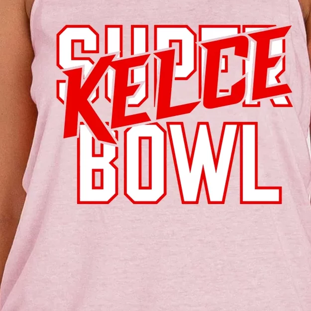 Kelce Bowl Women's Knotted Racerback Tank