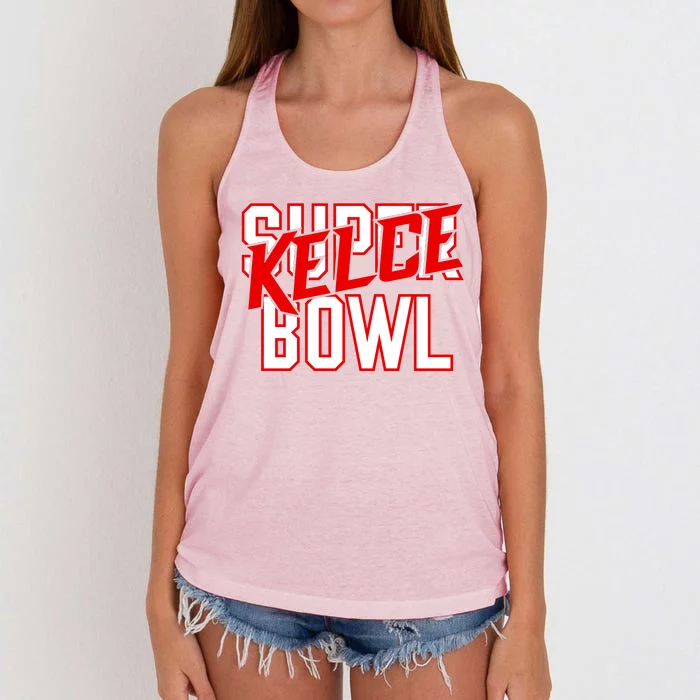 Kelce Bowl Women's Knotted Racerback Tank