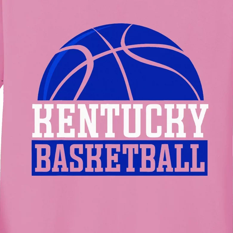 Kentucky Basketball Kids Long Sleeve Shirt