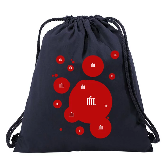 Kizumonogatari Blood Drawstring Bag