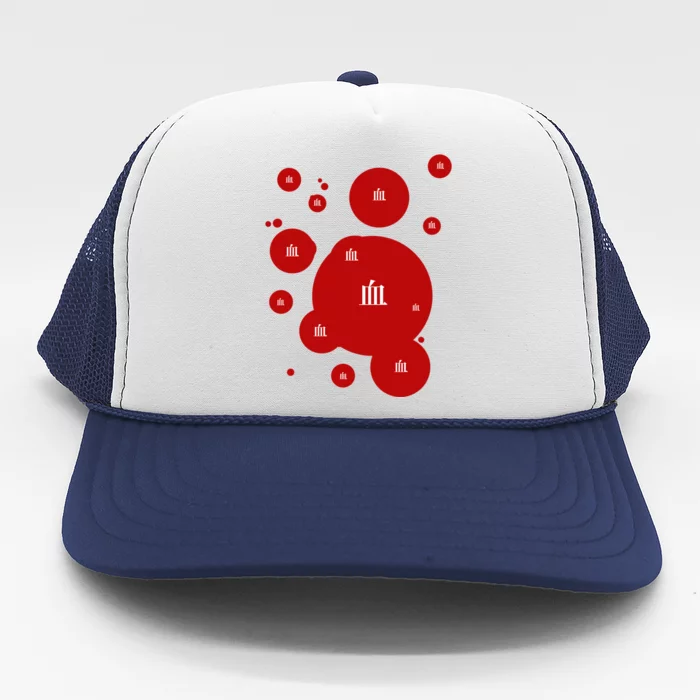 Kizumonogatari Blood Trucker Hat