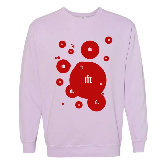 Kizumonogatari Blood Garment-Dyed Sweatshirt