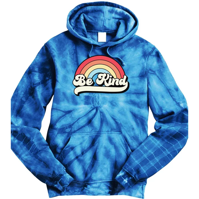 Kindness Be Kind Anti Bullying Autism Awareness Tie Dye Hoodie