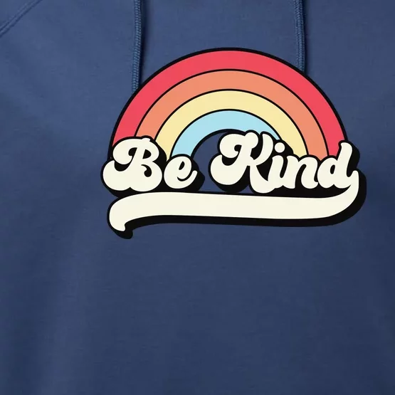 Kindness Be Kind Anti Bullying Autism Awareness Performance Fleece Hoodie