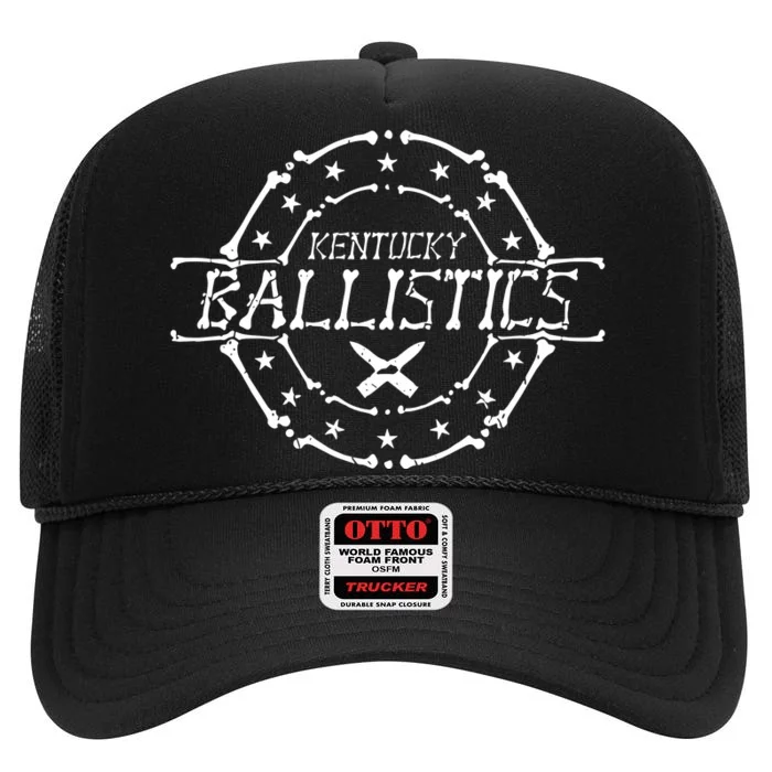 Kentucky Ballistics Kb Skeleton High Crown Mesh Trucker Hat