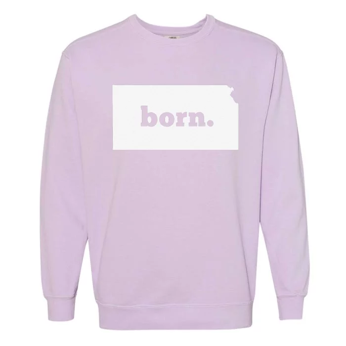 Kansas Born Garment-Dyed Sweatshirt