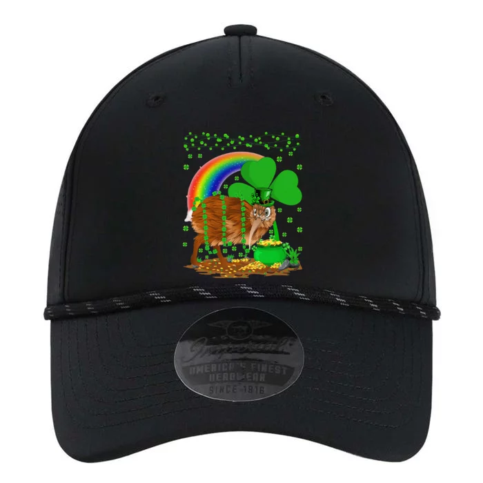 Kiwi Bird Lover Shamrock Rainbow Kiwi Bird St Patrick's Day Performance The Dyno Cap