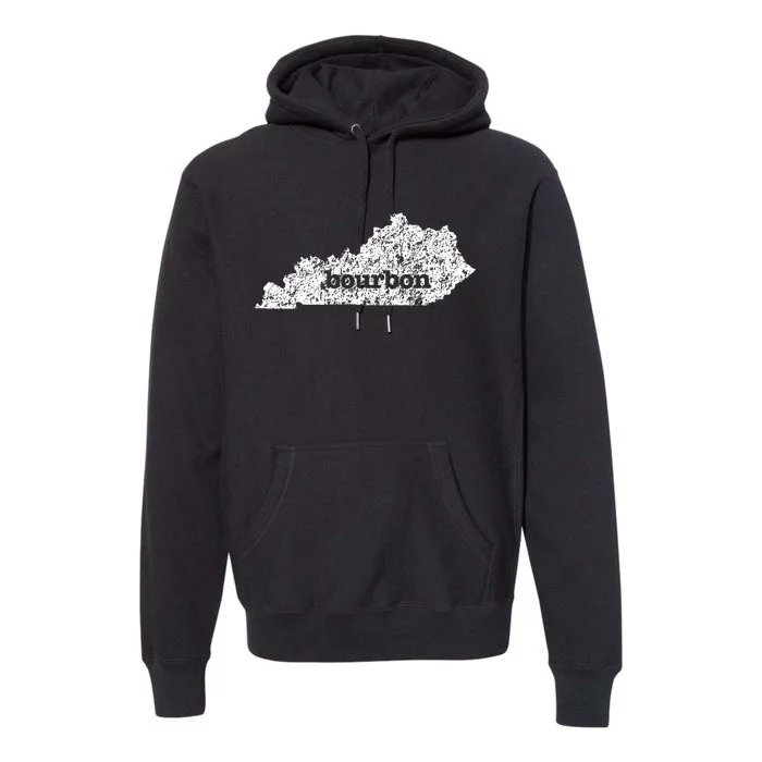 Kentucky Bourbon Love Home State Premium Hoodie