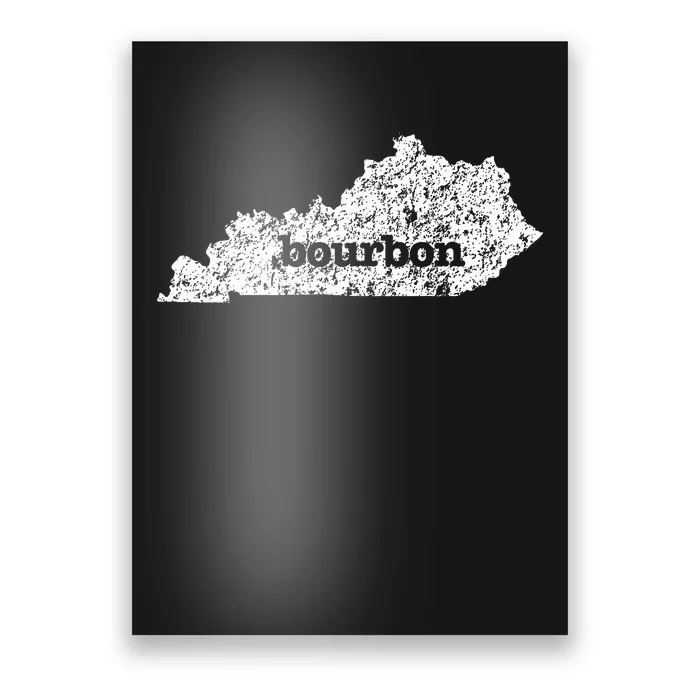 Kentucky Bourbon Love Home State Poster