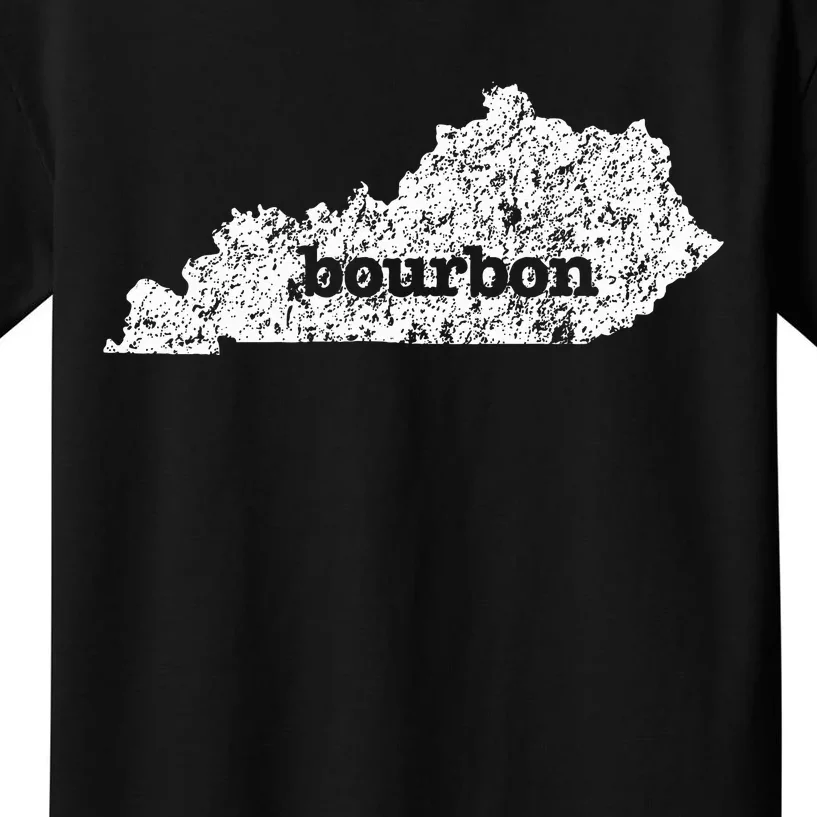 Kentucky Bourbon Love Home State Kids T-Shirt