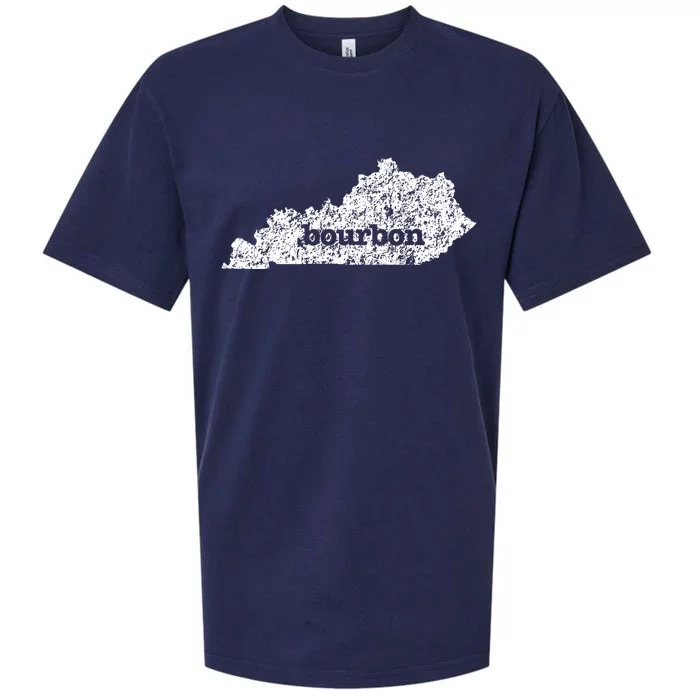 Kentucky Bourbon Love Home State Sueded Cloud Jersey T-Shirt