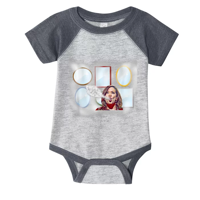 Kamala Be Like Smoke N Mirrors Infant Baby Jersey Bodysuit