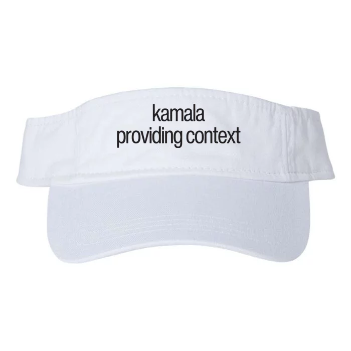 Kamala Brat Lime Green Providing Context Valucap Bio-Washed Visor