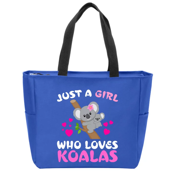 Koala Bear Lovers Just A Who Loves Koalas Gift Zip Tote Bag