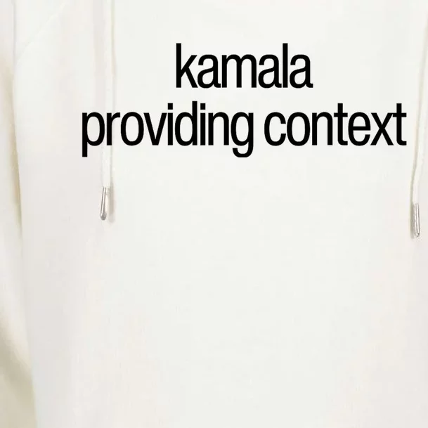 Kamala Brat Lime Green Providing Context Election 2024 Apparel Womens Funnel Neck Pullover Hood