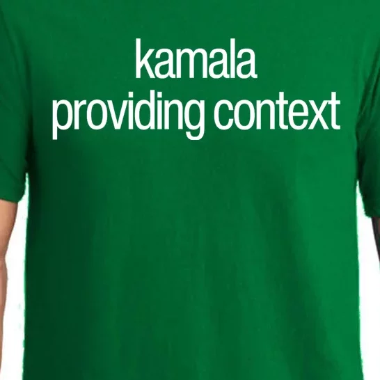 Kamala Brat Lime Green Providing Context Election 2024 Apparel Pajama Set