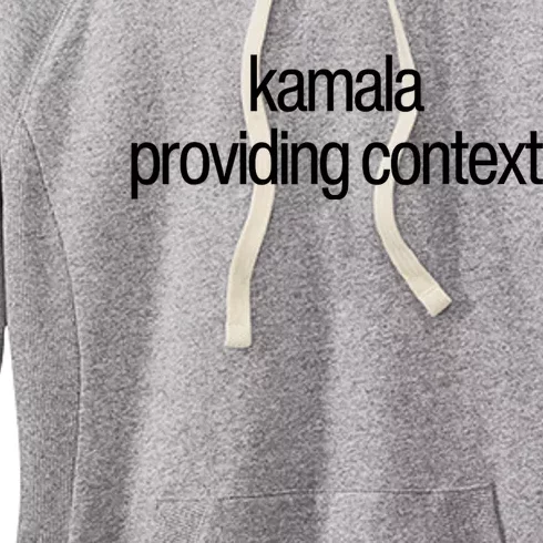 Kamala Brat Lime Green Providing Context Election 2024 Apparel Women's Fleece Hoodie