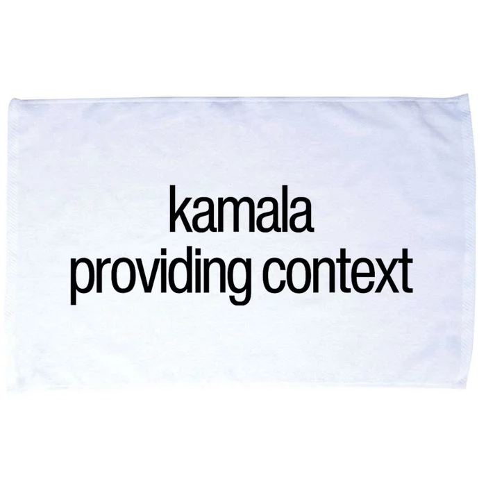 Kamala Brat Lime Green Providing Context Election 2024 Apparel Microfiber Hand Towel