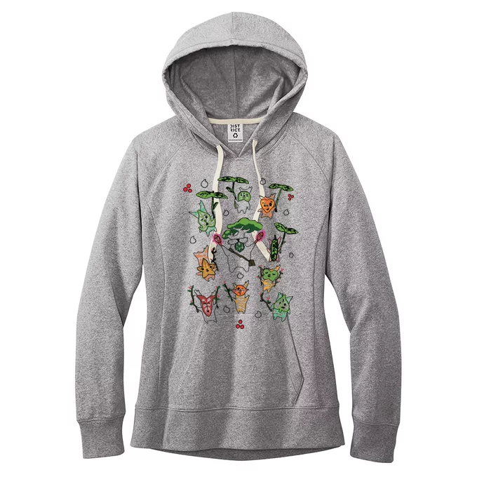 Korok Breath Of The Wild Hylia Women's Fleece Hoodie