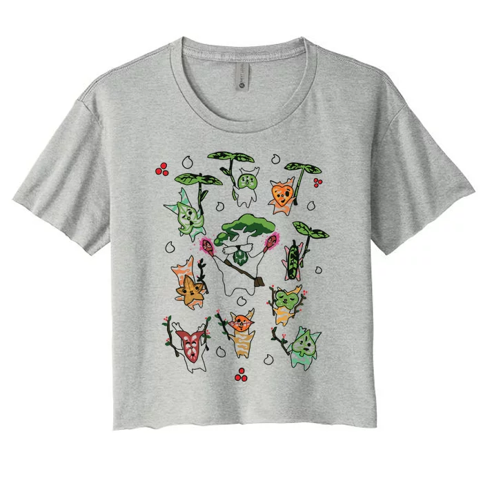 Korok Breath Of The Wild Hylia Women's Crop Top Tee