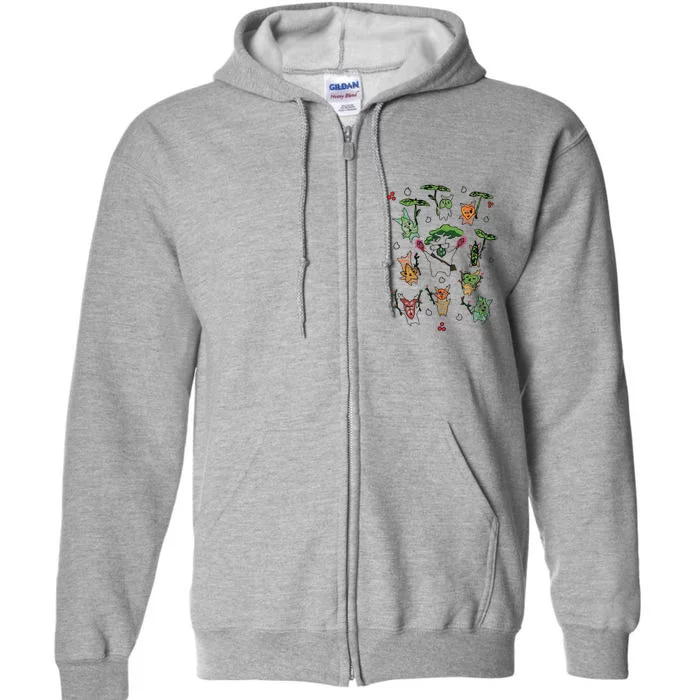 Korok Breath Of The Wild Hylia Full Zip Hoodie