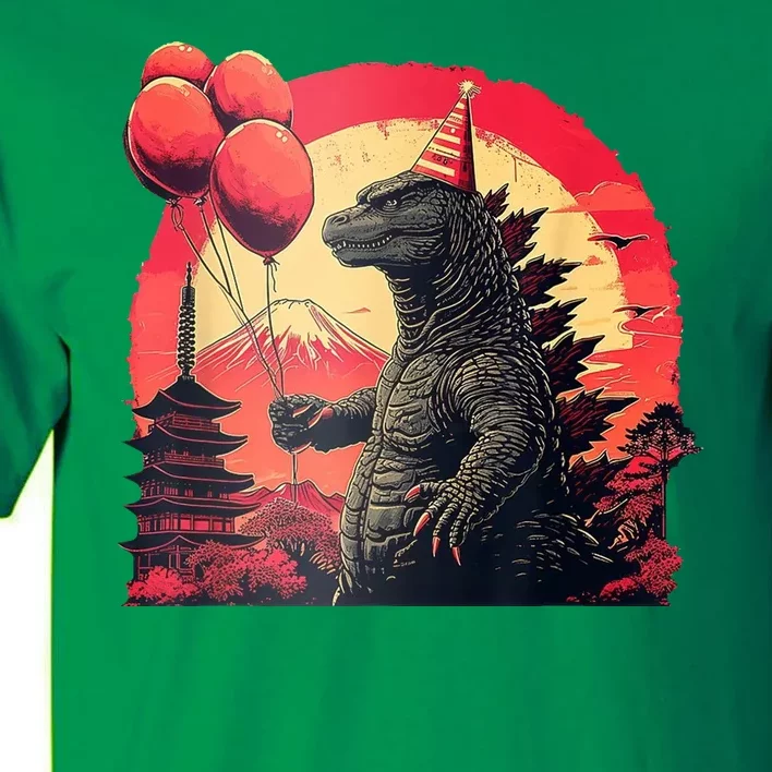 Kaiju Birthday Party Japan Monster Dinosaur Tall T-Shirt