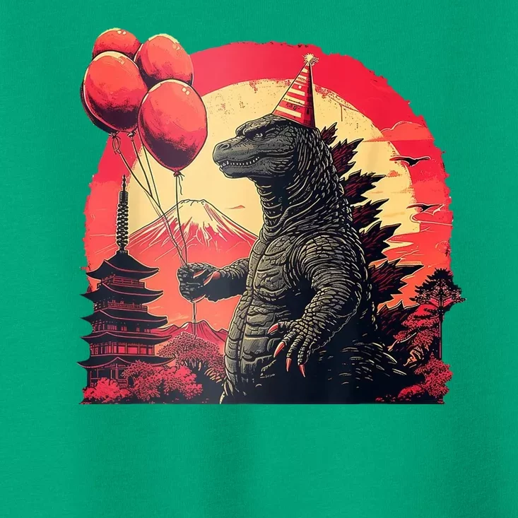 Kaiju Birthday Party Japan Monster Dinosaur Toddler T-Shirt