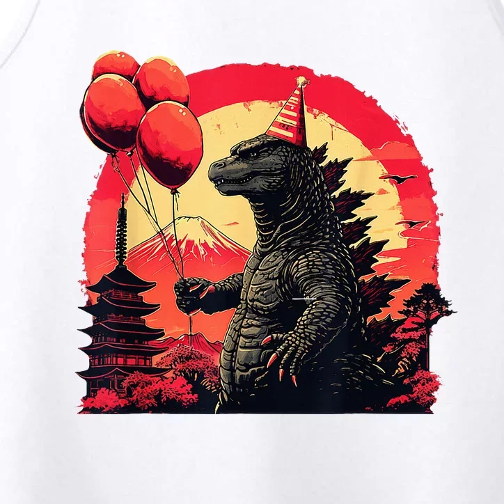 Kaiju Birthday Party Japan Monster Movie Bday Performance Tank