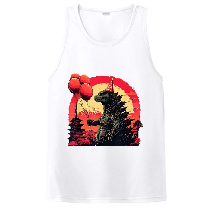 Kaiju Birthday Party Japan Monster Movie Bday Performance Tank