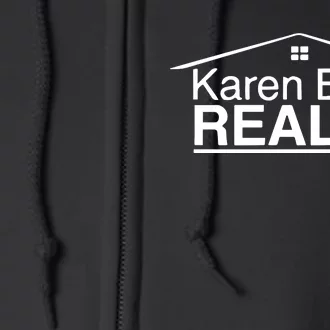 Karen Bark Realty Full Zip Hoodie