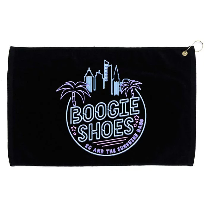 KcS Boogie Shoes Grommeted Golf Towel