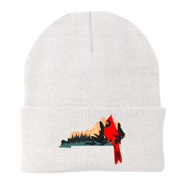 Kentucky Bluegrass State Cardinal Bird Horse Farm Pride Knit Cap Winter Beanie