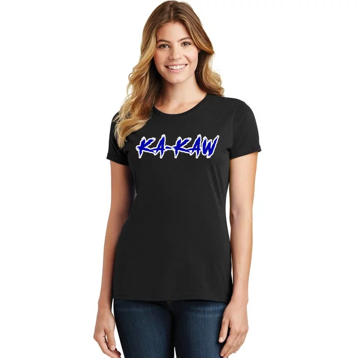 Kakaw B.A.T.T.L.E.H.A.W.K.S St. Louis Football Tailgate Women's T-Shirt