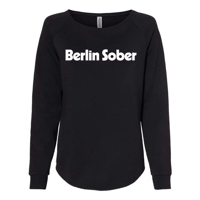 Ketapoloclub Berlin Sober Womens California Wash Sweatshirt