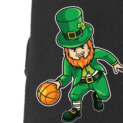 K.i.d.s Basketball St Patricks Day Shirt, Lucky Basketball Tee Doggie 3-End Fleece Hoodie