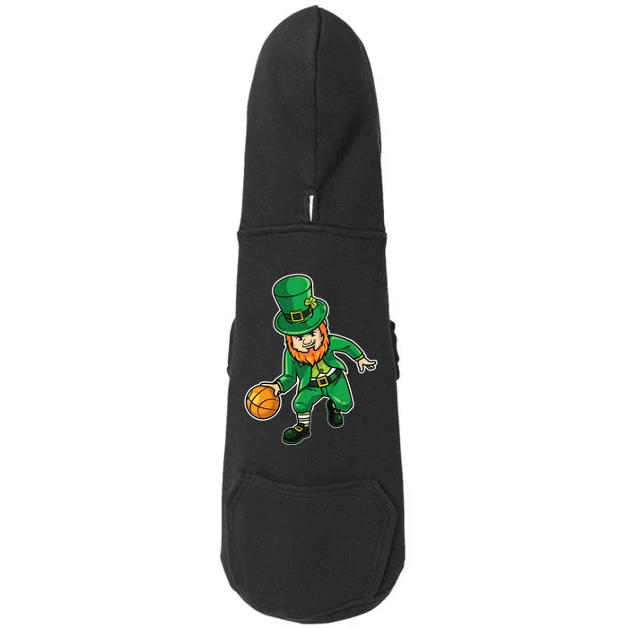 K.i.d.s Basketball St Patricks Day Shirt, Lucky Basketball Tee Doggie 3-End Fleece Hoodie