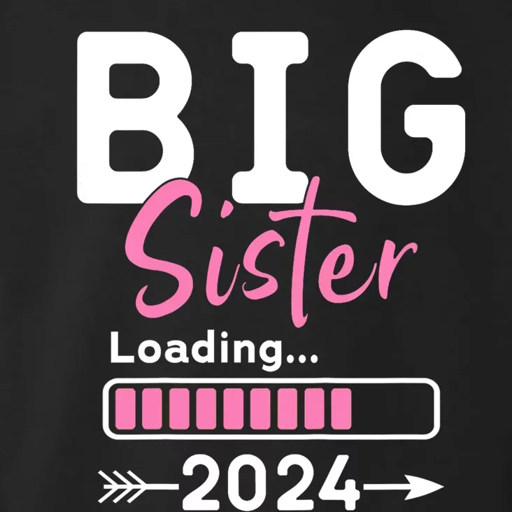 Kids Big Sister Loading 2024 Promoted To Big Sister 2024 Toddler Hoodie