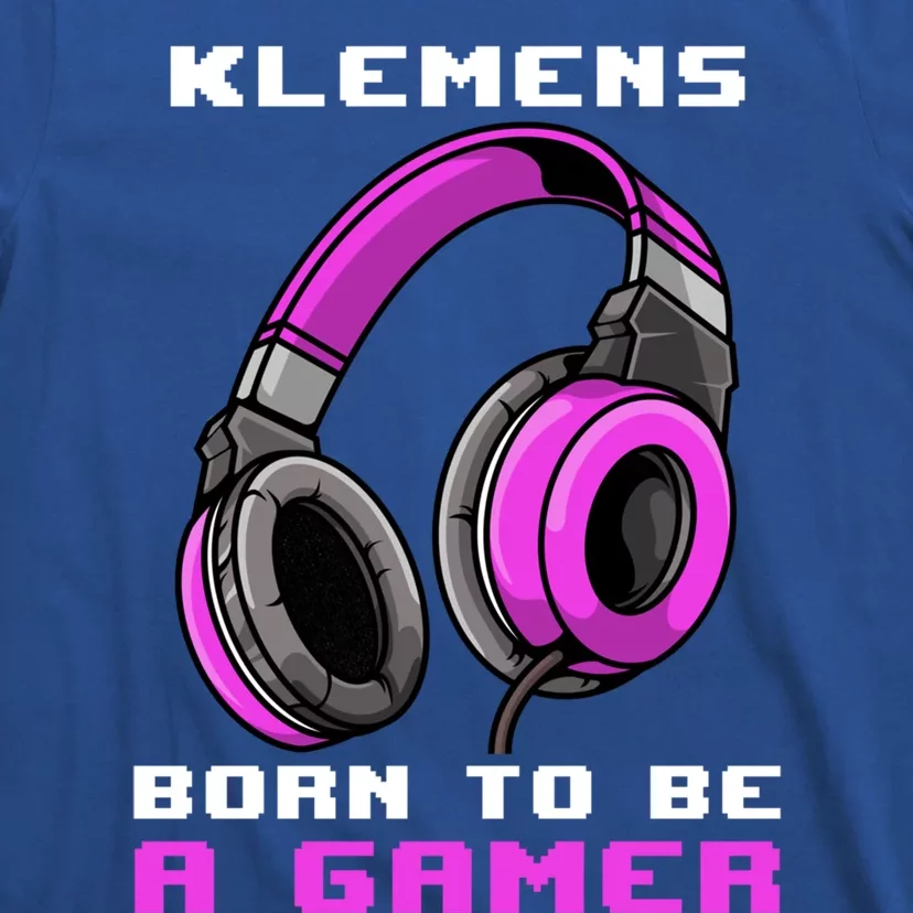 Kle Born To Be A Gamer Personalized Gift T-Shirt