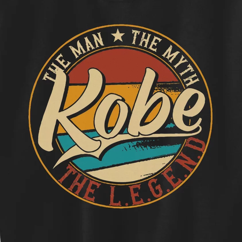 Ko Be The Man The Myth The Legend Kids Sweatshirt