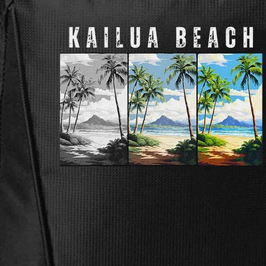 Kailua Beach Travel Souvenir Design City Backpack