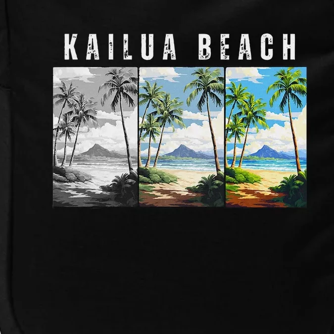 Kailua Beach Travel Souvenir Design Impact Tech Backpack