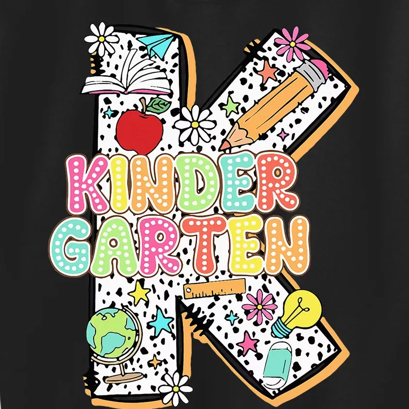 Kindergarten Back To School Teachers Students Kinder Crew Kids Sweatshirt